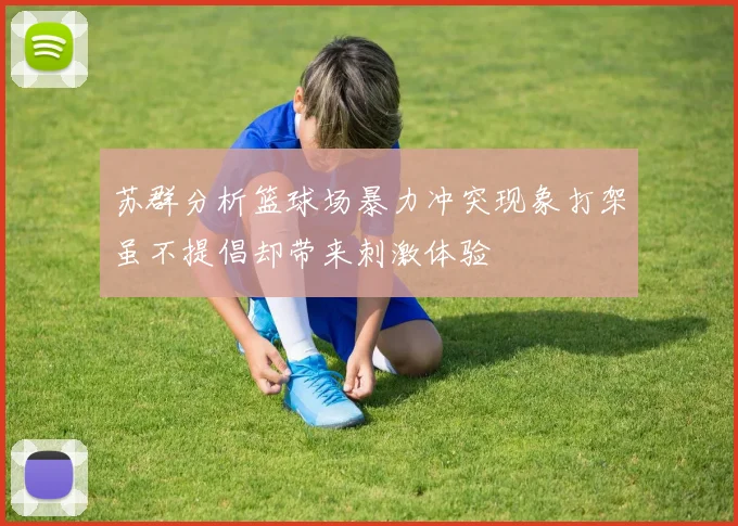 苏群分析篮球场暴力冲突现象打架虽不提倡却带来刺激体验